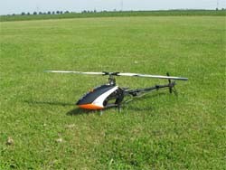 Testflug mit dem Protos 500